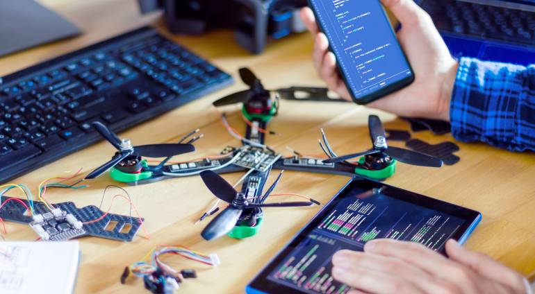 Programming drones with Python Programming Language